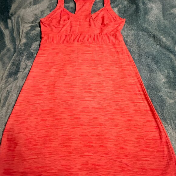 Outdoor Lifestyle Sleeveless Coral Sporty Summer Athletic Dress Size M - Picture 6 of 6